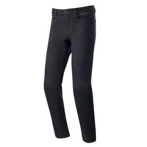 Džínsy na motorku Alpinestars Radon Relaxed Fit Denim modro-čierne