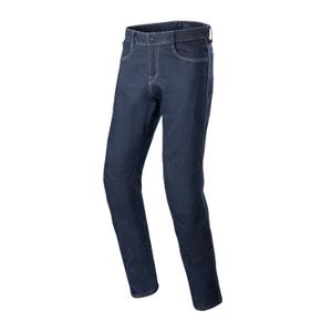 Džínsy na motorku Alpinestars Radon Relaxed Fit Denim vyprané modré