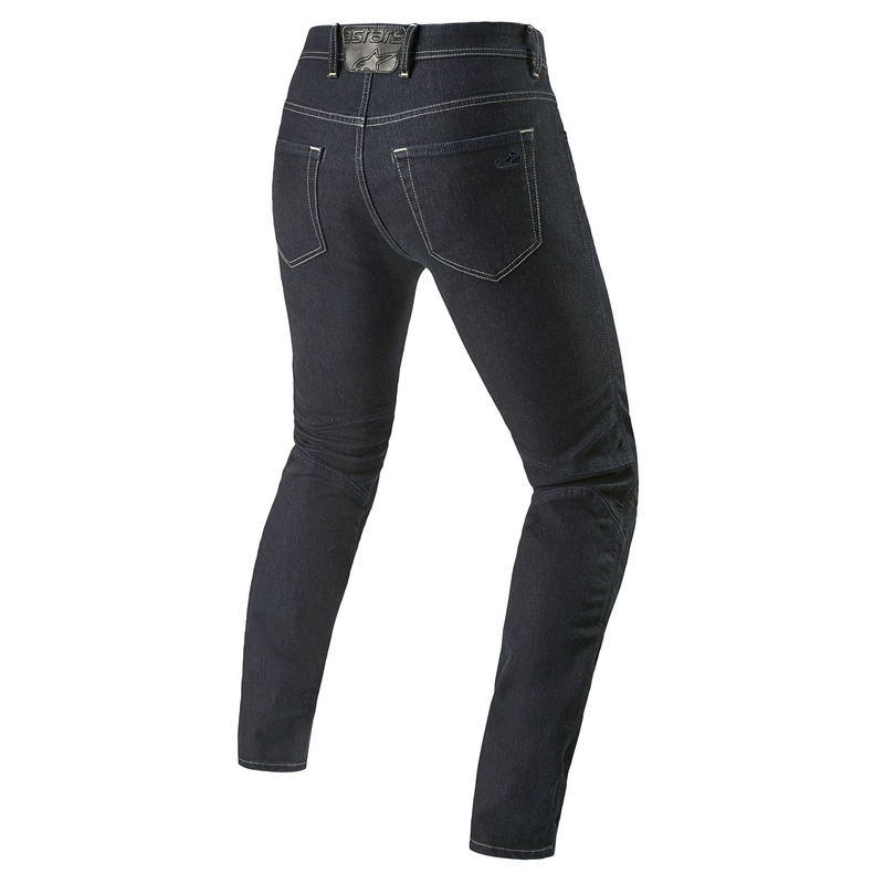 Džínsy na motorku Alpinestars Radium 2 Denim vyprané modré