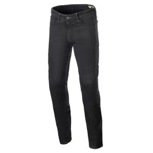 Džínsy na motorku Alpinestars Copper 3 Denim vyprané čierne