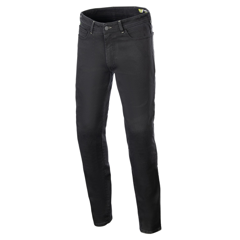 Džínsy na motorku Alpinestars Copper 3 Denim vyprané čierne