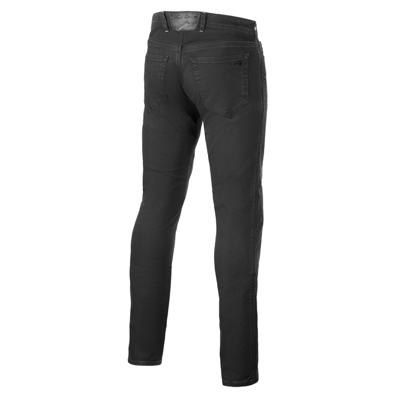Džínsy na motorku Alpinestars Copper 3 Denim vyprané čierne