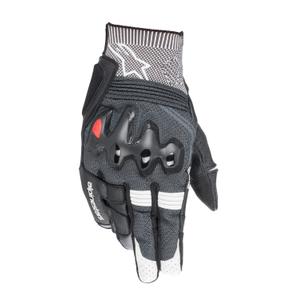 Rukavice na motorku Alpinestars Morph Sport čierno-bielo-šedé