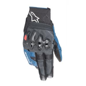 Rukavice na motorku Alpinestars Morph Sport čierno-šedo-modro-červené