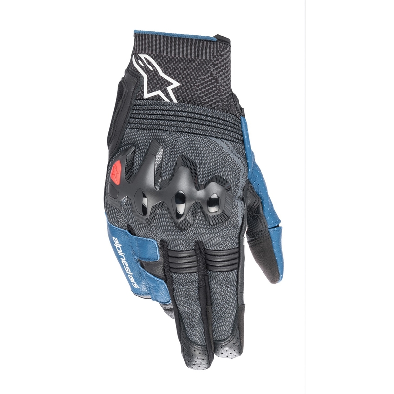 Rukavice na motorku Alpinestars Morph Sport čierno-šedo-modro-červené