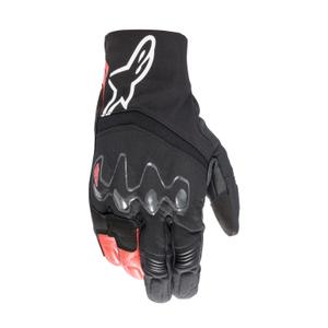 Rukavice na motorku Alpinestars Hyde XT Drystar čierno-červené