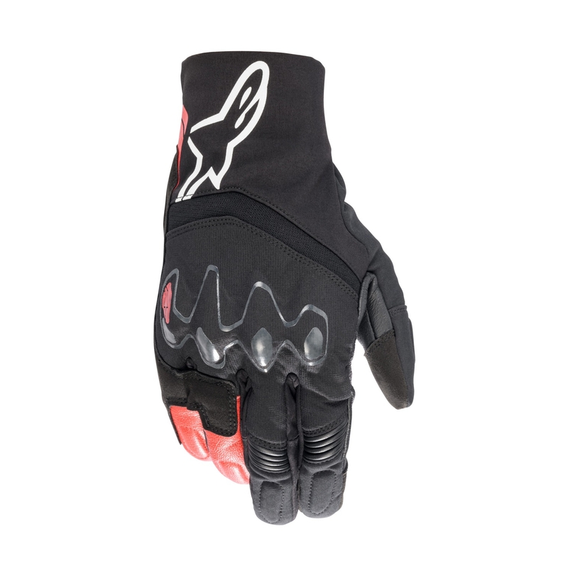 Rukavice na motorku Alpinestars Hyde XT Drystar čierno-červené