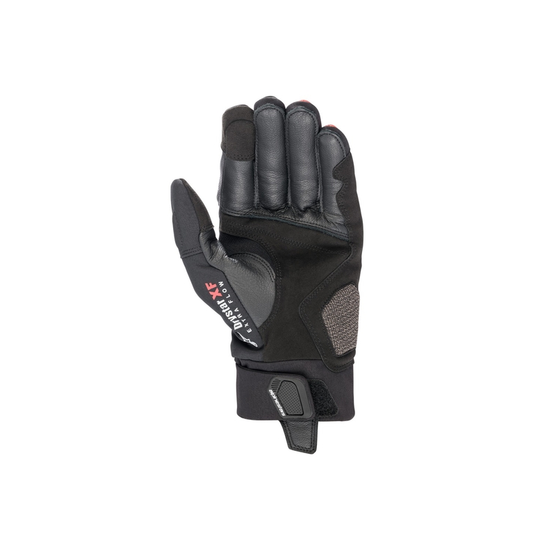 Rukavice na motorku Alpinestars Hyde XT Drystar čierno-červené