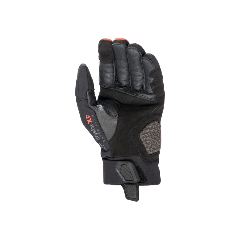 Rukavice na motorku Alpinestars Hyde XT Drystar fluo červeno-čierne