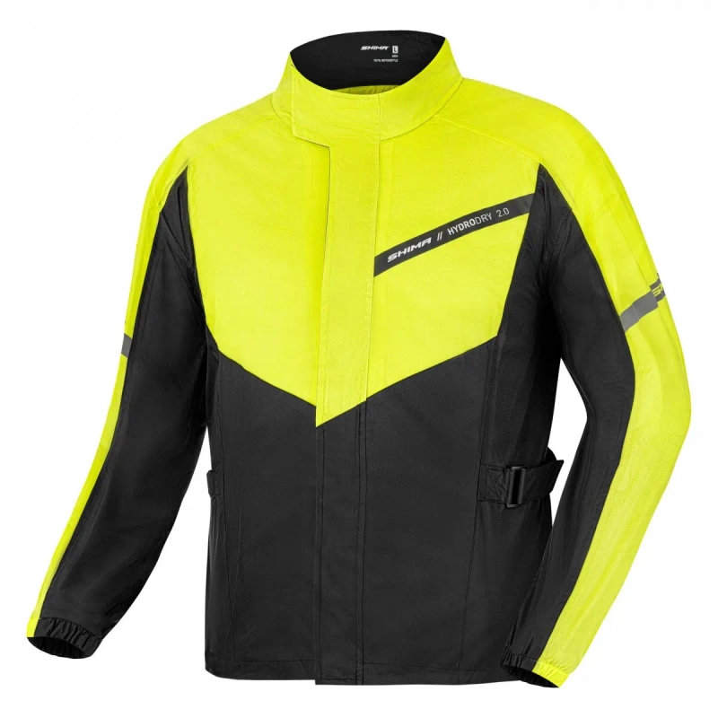 Nepremokavá bunda Shima Hydrodry 2.0 čierno-fluo žltá