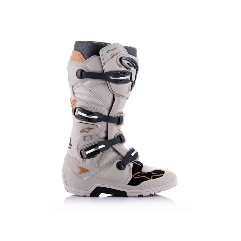 Topánky na motorku Alpinestars TECH 7 Enduro Drystar pieskovo-čierne