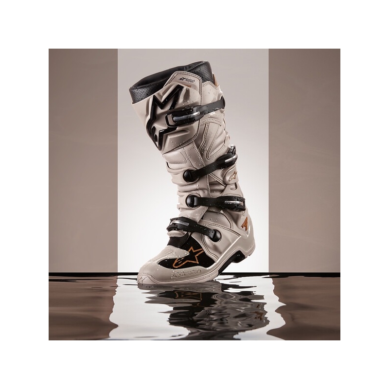 Topánky na motorku Alpinestars TECH 7 Enduro Drystar pieskovo-čierne