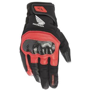 Rukavice na motorku Alpinestars SMX Z Drystar Honda čierno-červené