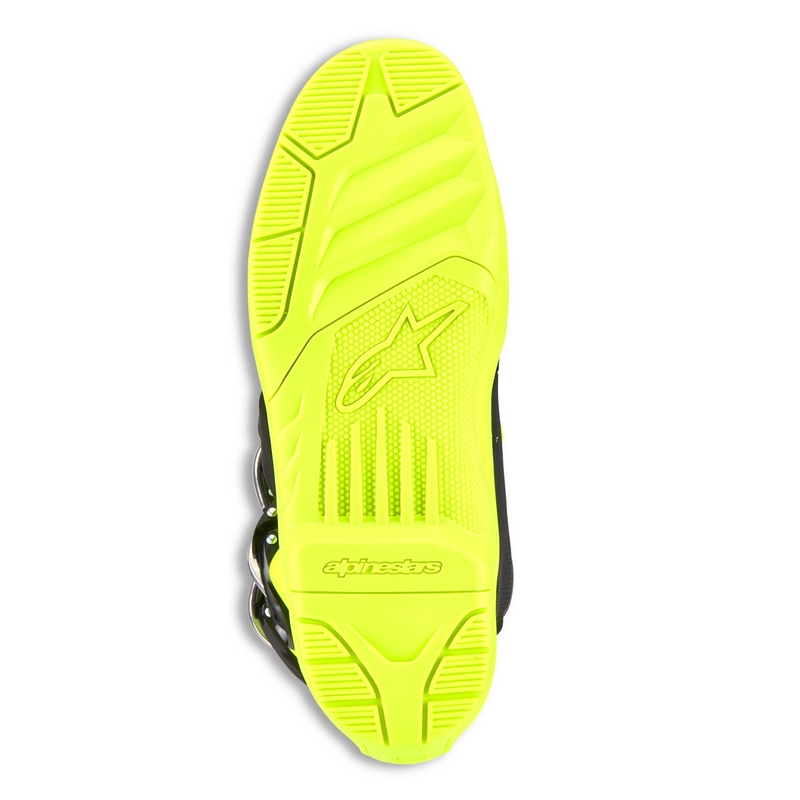 Čižmy na motocykel Alpinestars Tech 5 fluorescenčno žlto-čierne 2025