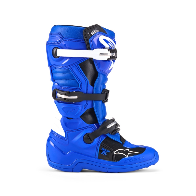 Detské čižmy na motocykel Alpinestars Tech 7 S modro-bielo-čierne 2025