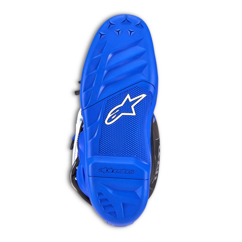 Detské čižmy na motocykel Alpinestars Tech 7 S modro-bielo-čierne 2025