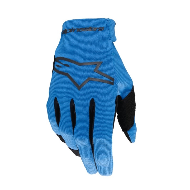 Rukavice na motorku Alpinestars Radar svetlo modro-čierne