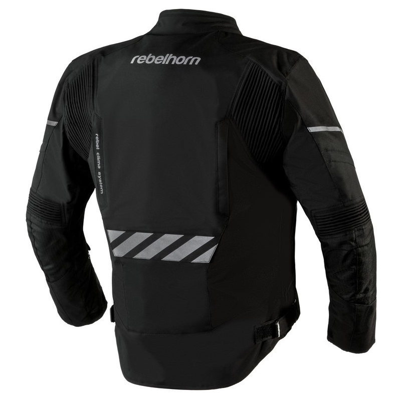 Moto bunda Rebelhorn District čierna výpredaj