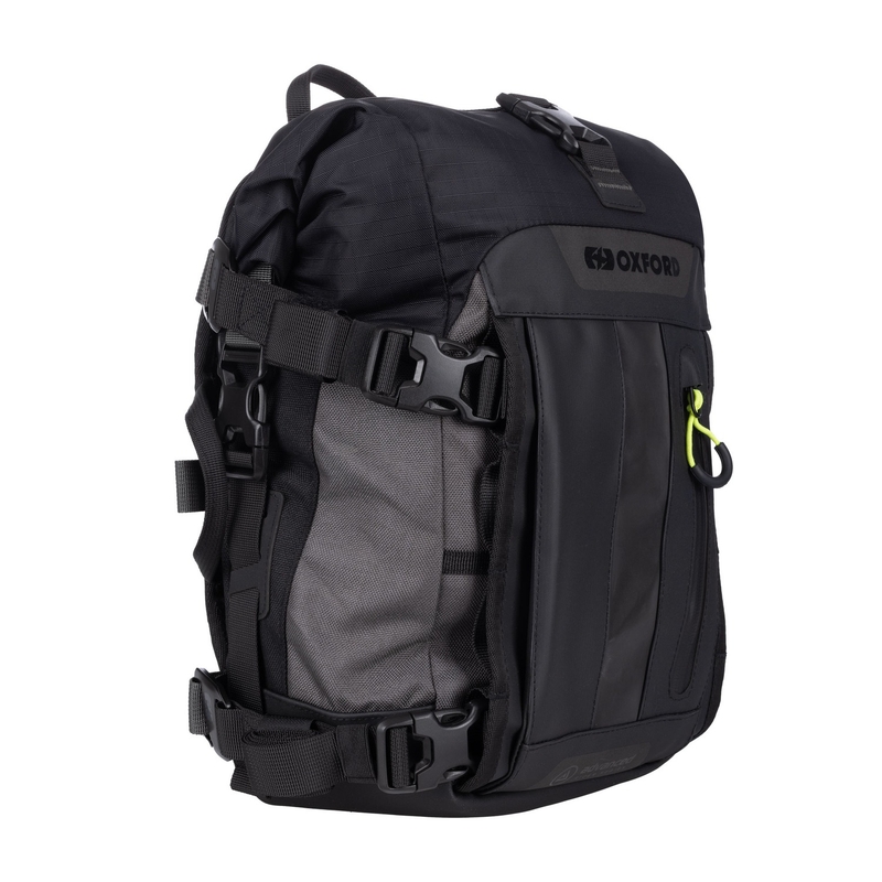 Moto taška na sedadlo spolujazdca Oxford Atlas T-10 Advanced Tourpack 10 l šedá