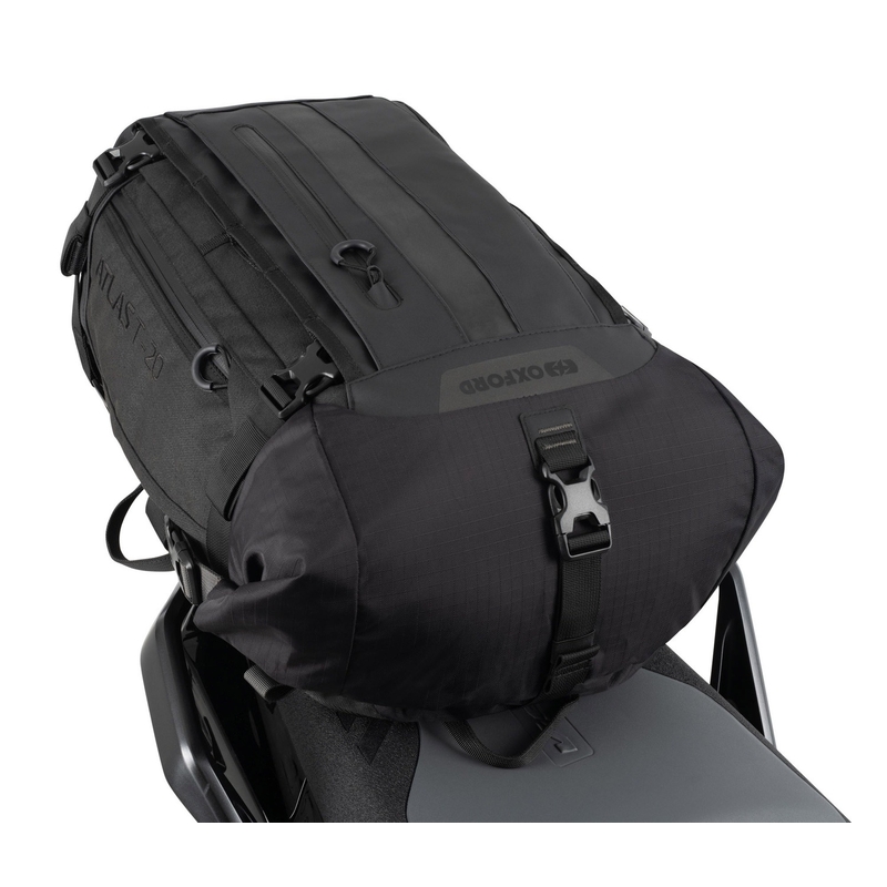 Moto taška na sedadlo spolujazdca Oxford Atlas T-20 Advanced Tourpack 20 l čierna