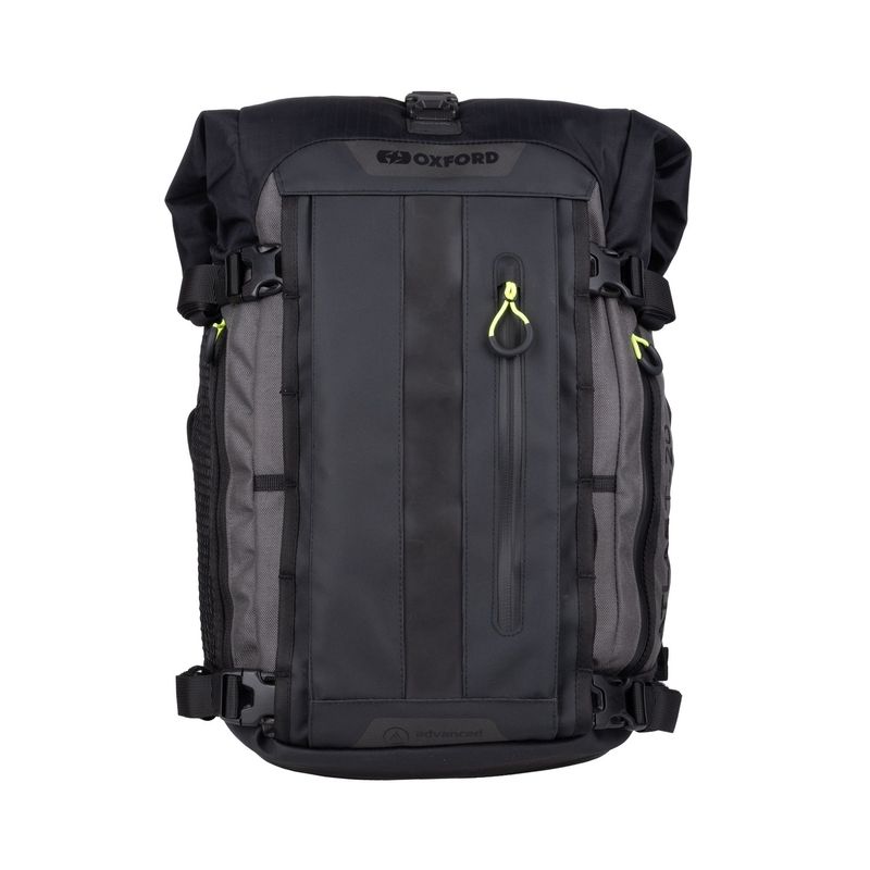 Moto taška na sedadlo spolujazdca Oxford Atlas T-20 Advanced Tourpack 20 l šedá