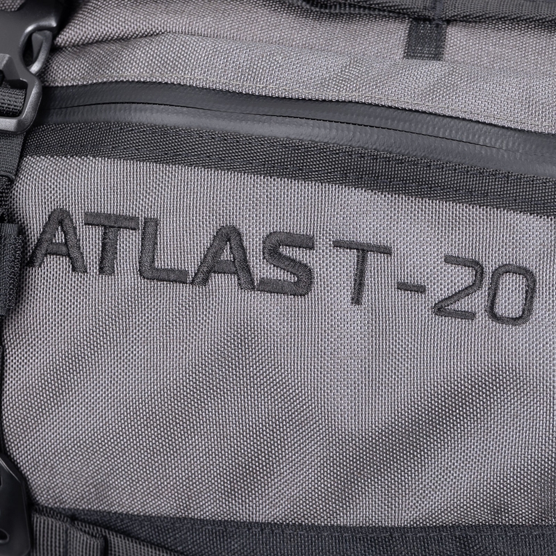 Moto taška na sedadlo spolujazdca Oxford Atlas T-20 Advanced Tourpack 20 l šedá