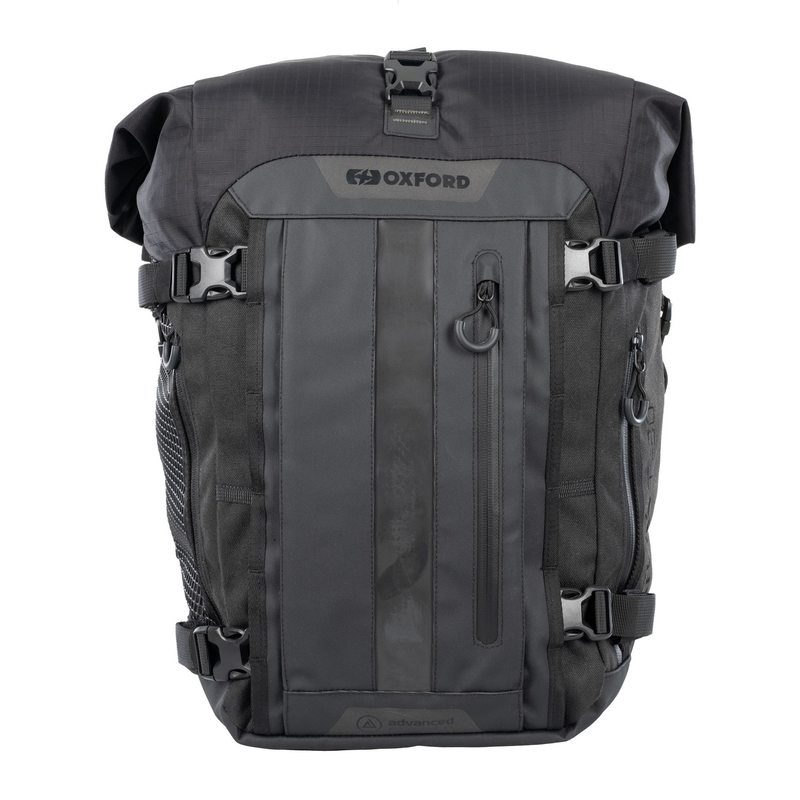 Moto taška na sedadlo spolujazdca Oxford Atlas T-30 Advanced Tourpack 30 l čierna