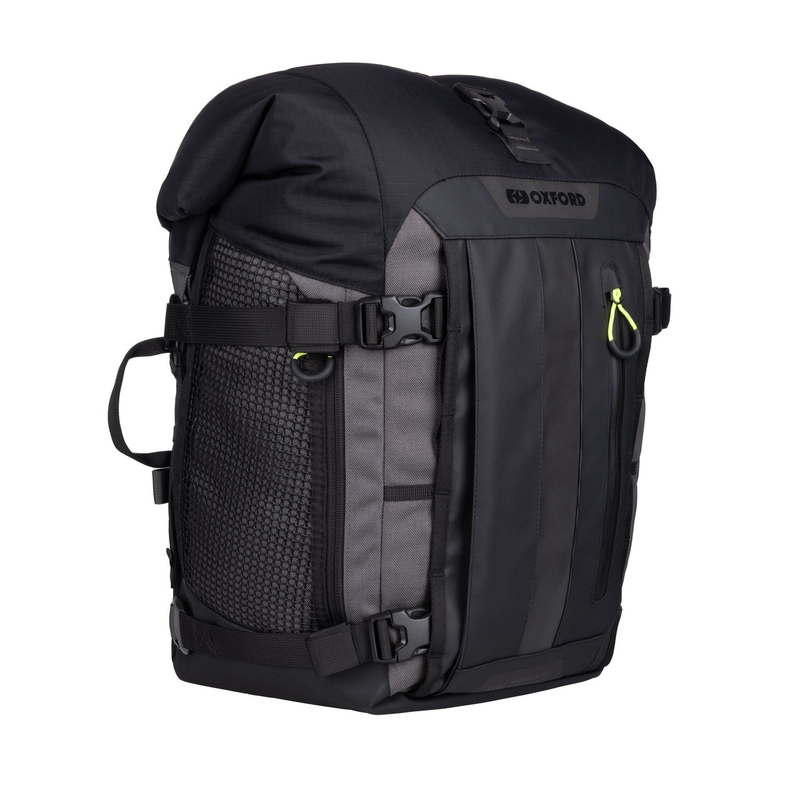 Moto taška na sedadlo spolujazdca Oxford Atlas T-30 Advanced Tourpack 30 l šedá