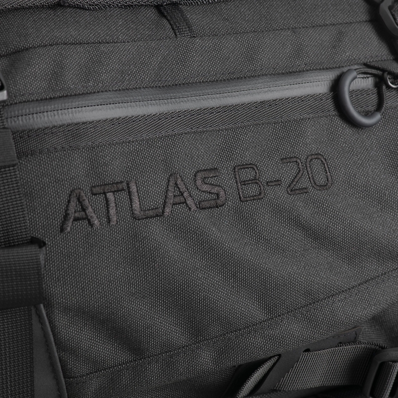 Moto taška Oxford Atlas B-20 Advanced Backpack 20 l čierna