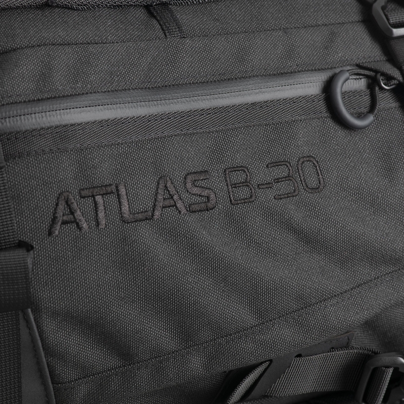 Moto taška Oxford Atlas B-30 Advanced Backpack 30 l šedá