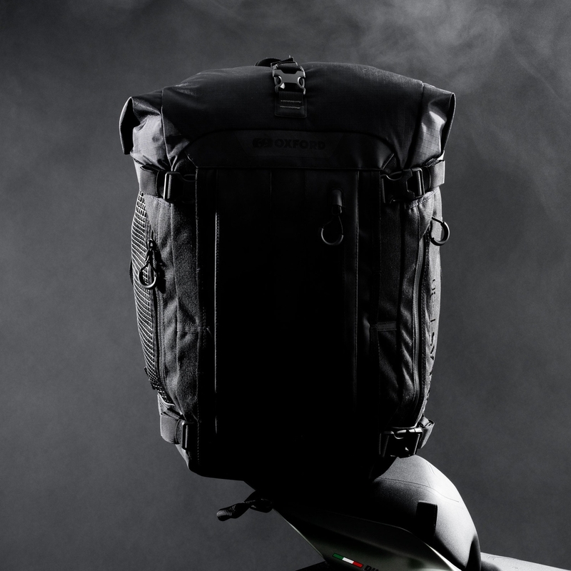 Moto taška Oxford Atlas B-30 Advanced Backpack 30 l šedá