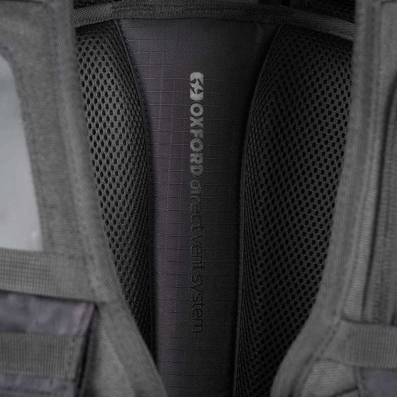 Moto taška Oxford Atlas B-30 Advanced Backpack 30 l šedá