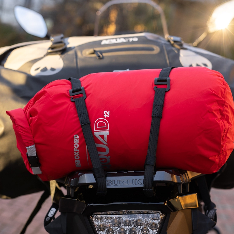 Batožinové popruhy Oxford Atlas G-Hook 2 ks čierne 17 mm x 2 m