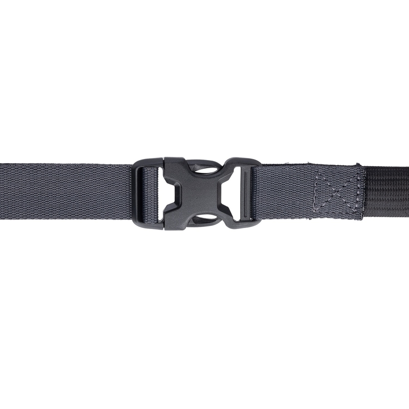 Batožinové popruhy Oxford Atlas B-Clip 2 ks sivé 26 mm x 2 m
