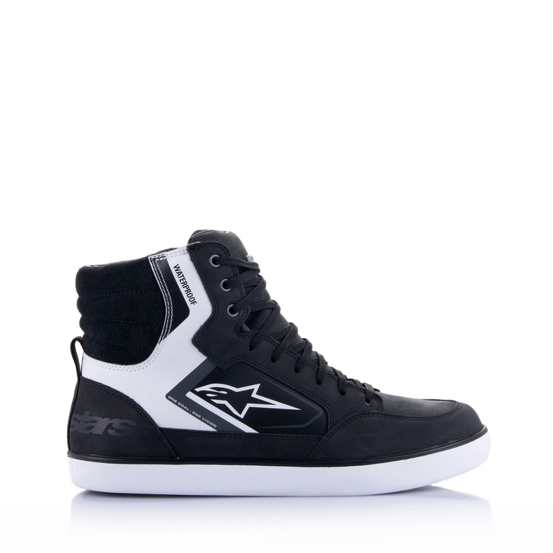 Topánky na motorku Alpinestars J-6 Waterproof 2025 čierno-biele