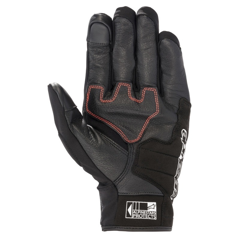 Rukavice na motocykel Alpinestars SMX Z Drystar Honda svetlo šedo-čierno-modro-červené
