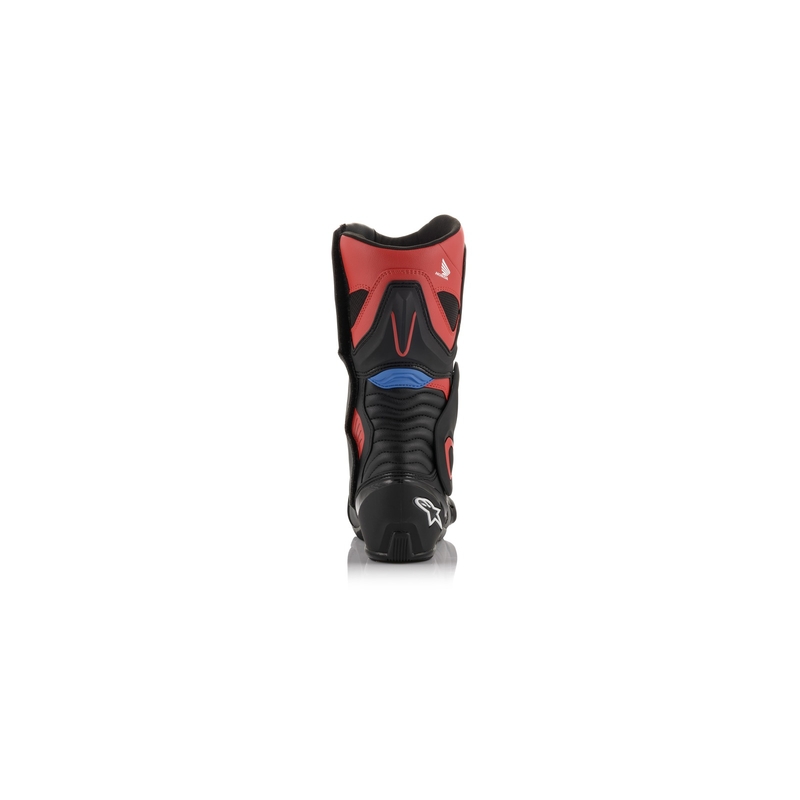 Vysoké čižmy na motocykel Alpinestars S-MX 6 Honda kolekcia čierno-červeno-modro-biele