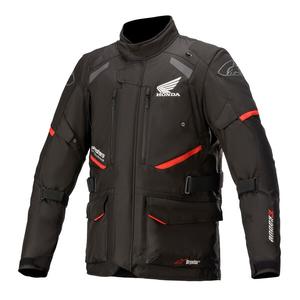 Bunda na motocykel Alpinestars Andes Drystar TECH-AIR 5 kompatibilná Honda Kolekcia čierno-červená