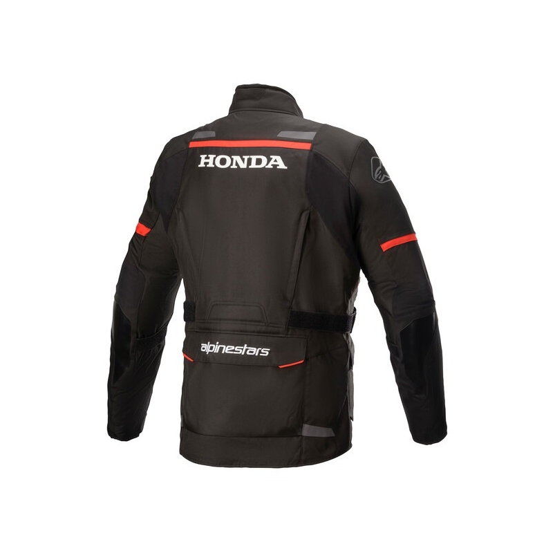 Bunda na motocykel Alpinestars Andes Drystar TECH-AIR 5 kompatibilná Honda Kolekcia čierno-červená