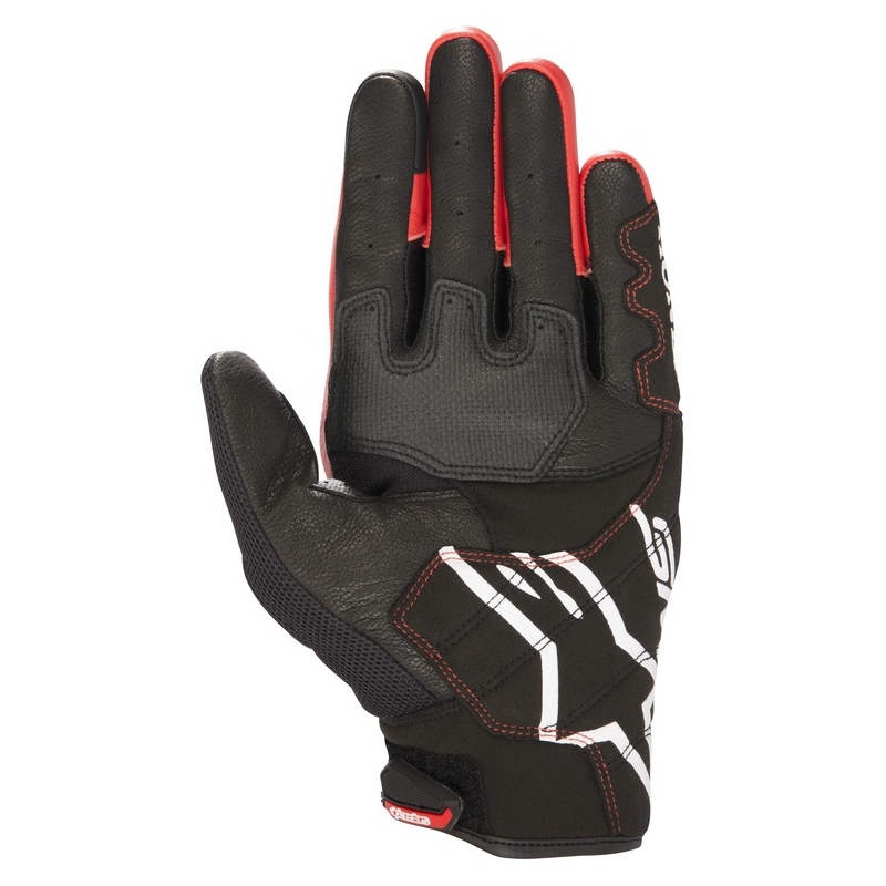 Rukavice na motocykel Alpinestars SMX-2 Air Carbon Honda kolekcia čierno-červené