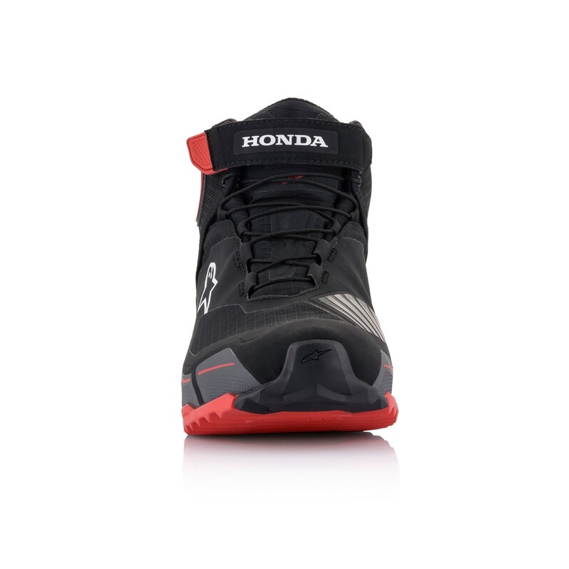 Motocyklová obuv Alpinestars CR-X Drystar Honda kolekcia čierno-červeno-sivá