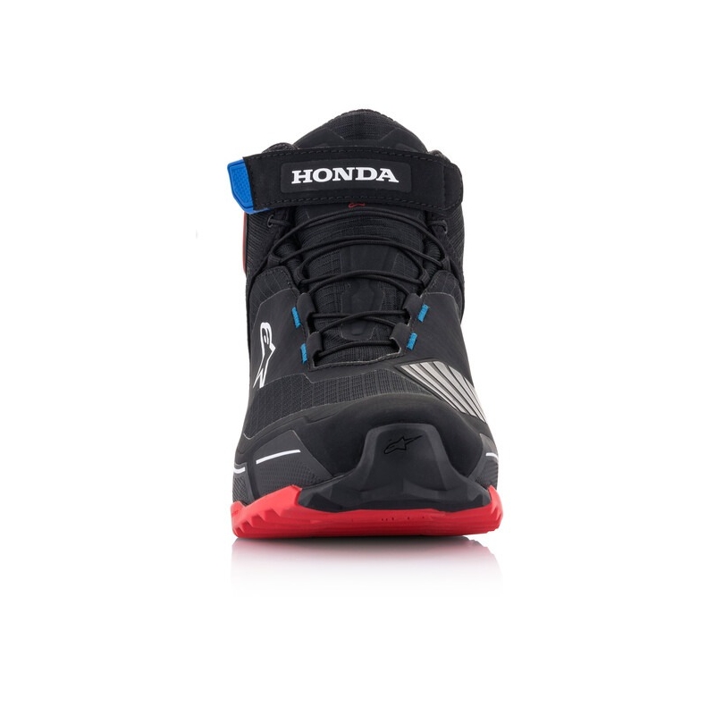 Motocyklová obuv Alpinestars CR-X Drystar Honda kolekcia čierno-červeno-modrá