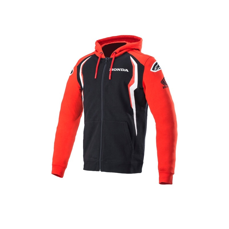 Mikina Alpinestars Honda červeno-čierna