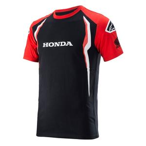 Tričko Alpinestars Honda červeno-čierne 2024