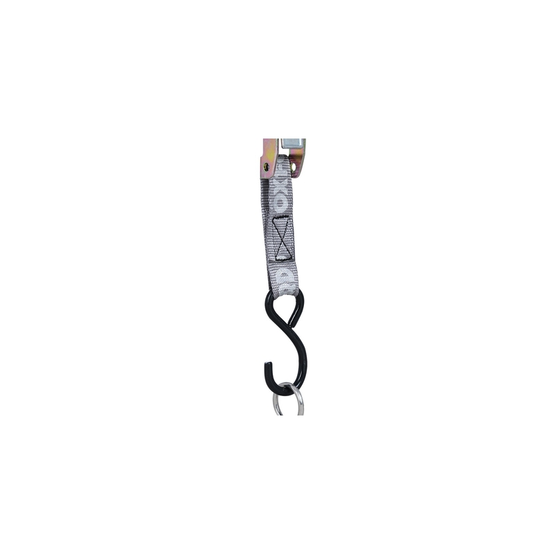 Nastaviteľné a zosilnené popruhy Oxford Carabiner Straps 25 mm sivé
