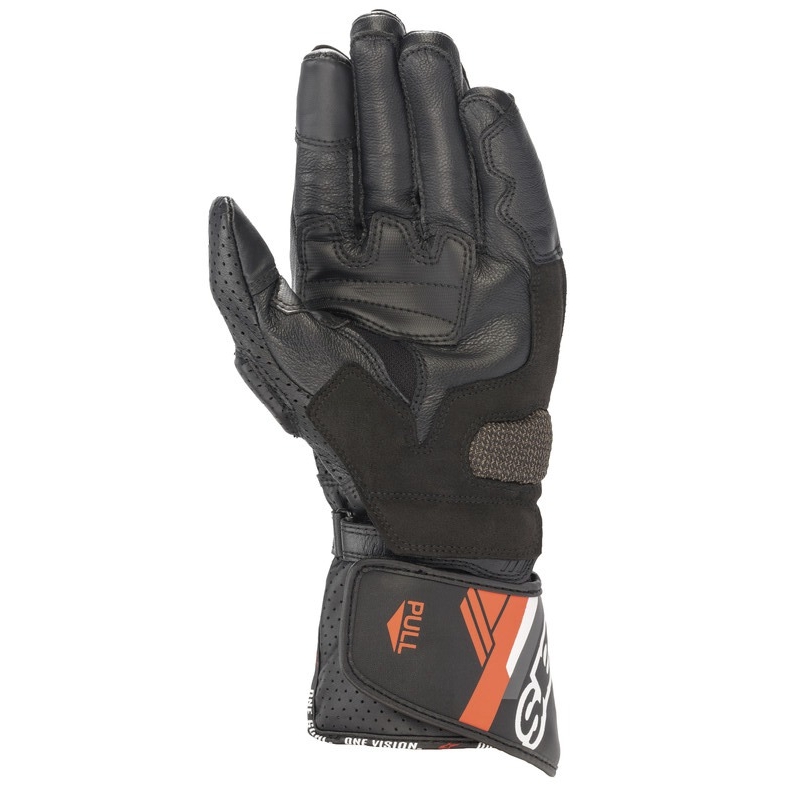 Rukavice na motorku Alpinestars SP-8 čierno-fluo červené