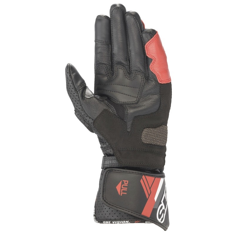 Rukavice na motorku Alpinestars SP-8 čierno-bielo-červené