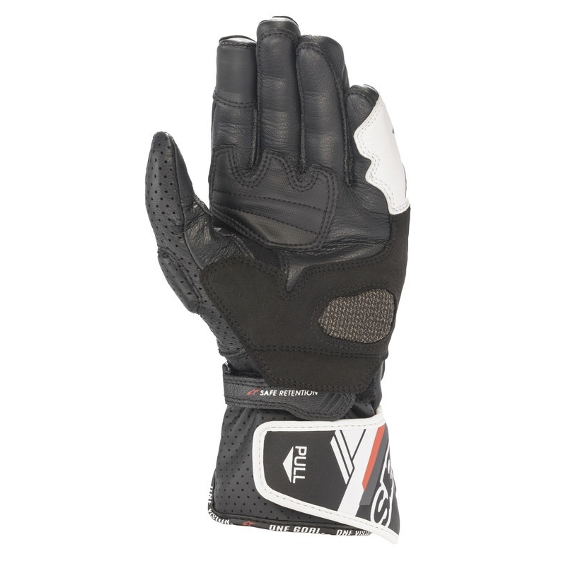 Dámske rukavice na motorku Alpinestars SP-8 čierno-biele