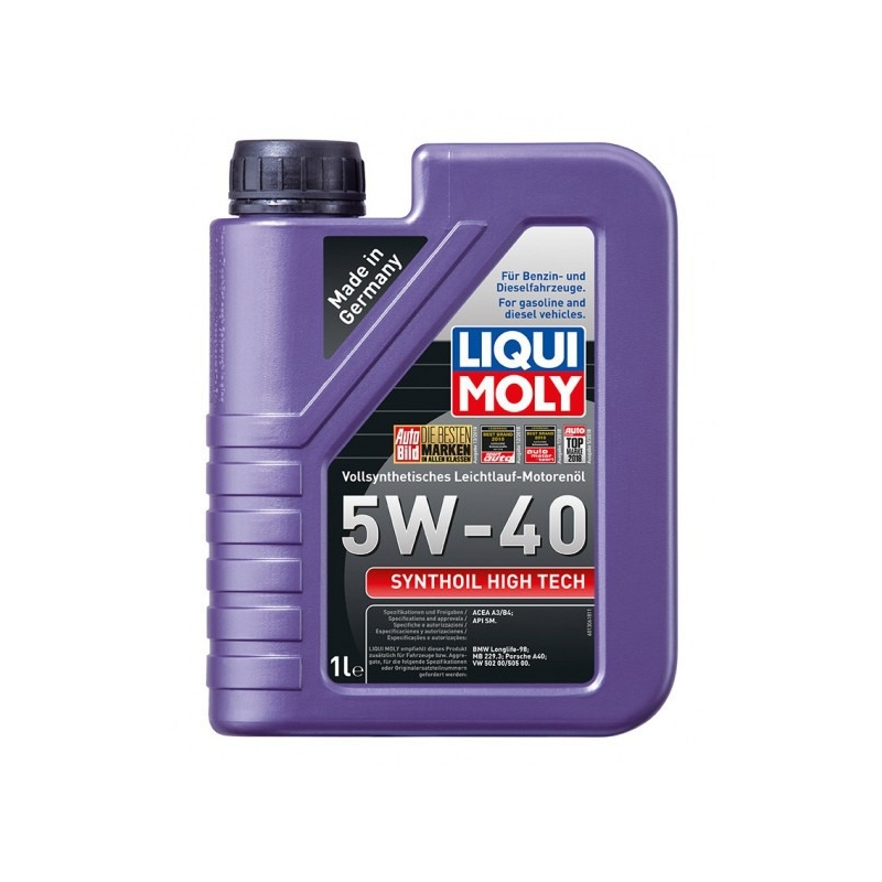 Syntetický motorový olej LIQUI MOLY Synthoil High Tech 5W-40 1 l