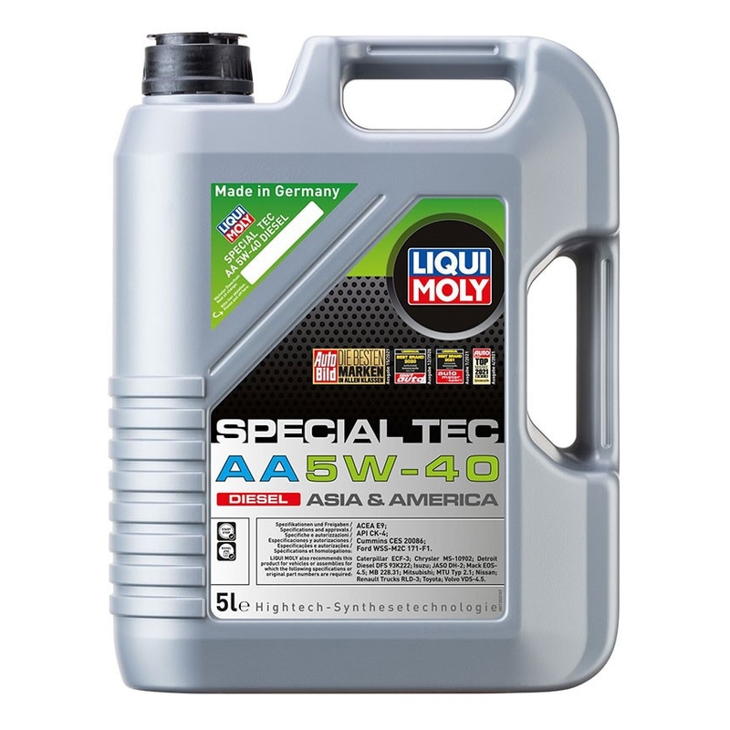 Syntetický motorový olej LIQUI MOLY Special Tec AA 5W-40 Diesel (Ázia, Amerika) 5 l výpredaj